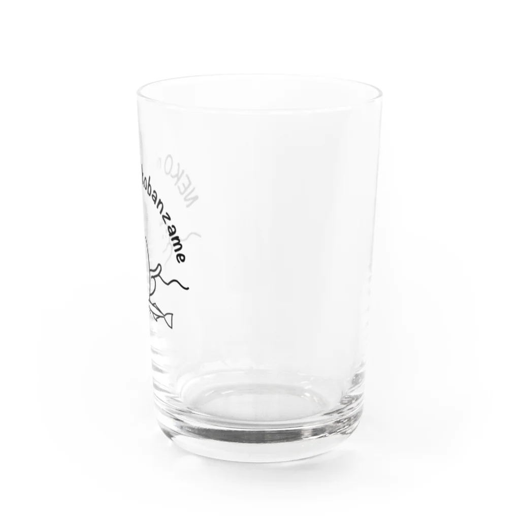 氷熊のおみせのねこにコバンザメ Water Glass :right