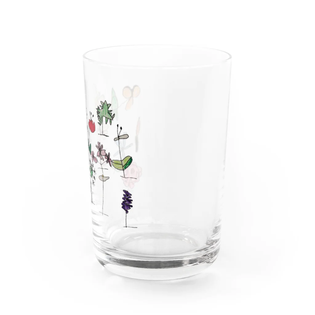 いっぱちゃんのふらわー Water Glass :right