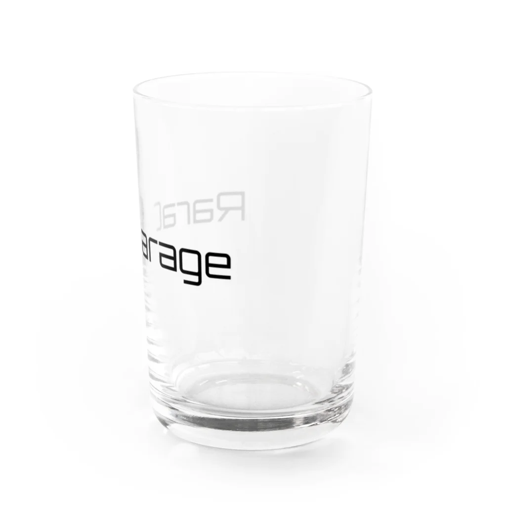 RaraGarageのRaraGarageロゴシリーズ(黒文字) Water Glass :right