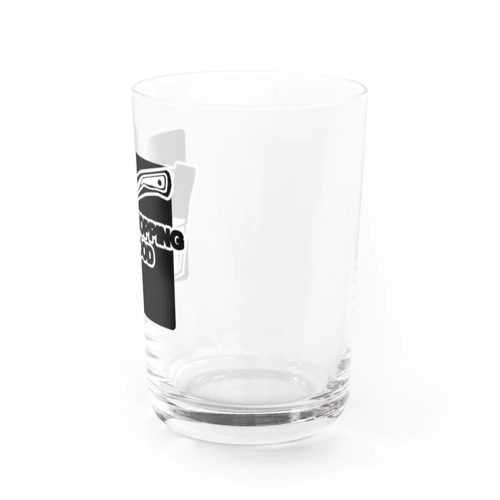 oh!かみさんのTシャツ屋さんのCHOPPING WOOD Water Glass :right