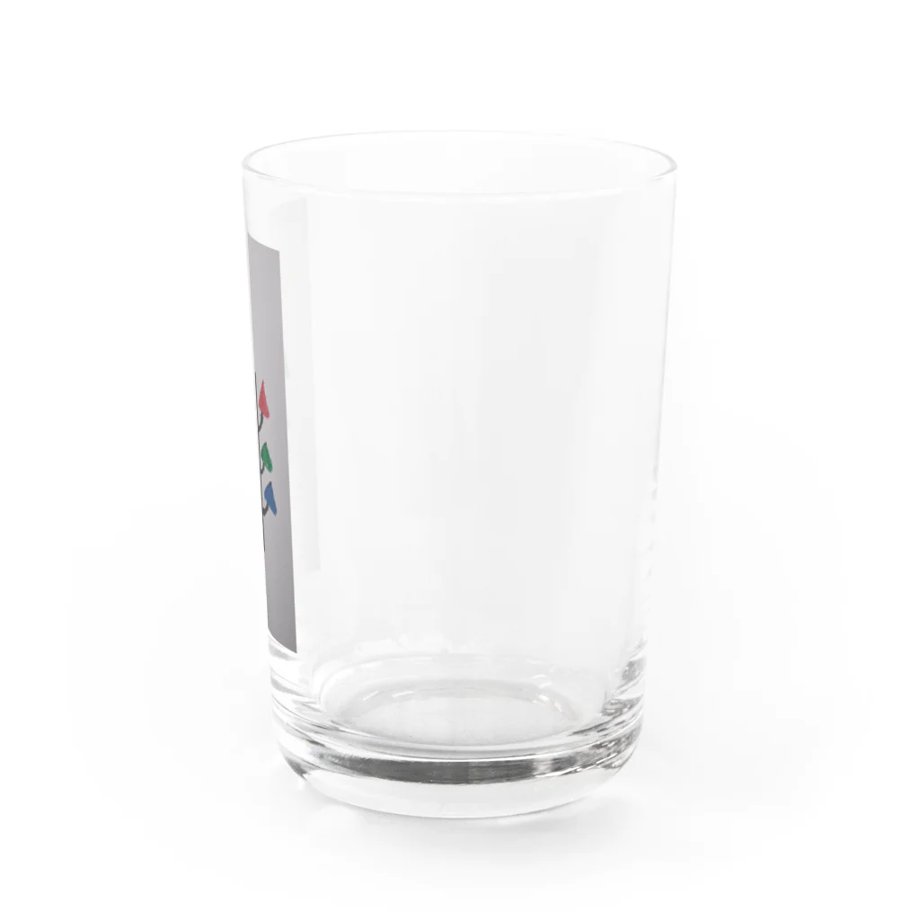 まるあるちの真面目の木 Water Glass :right