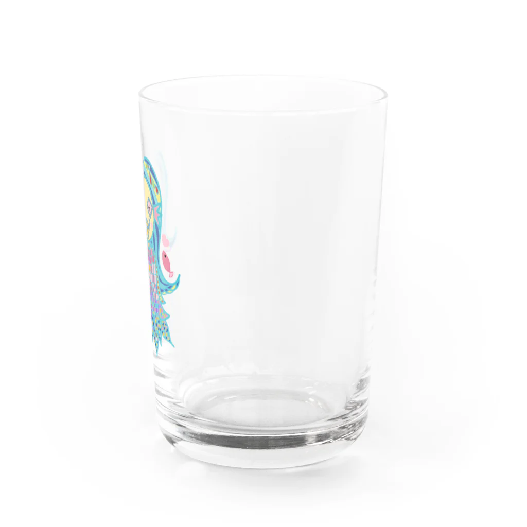 塩田貞治のアマビエSmile Water Glass :right