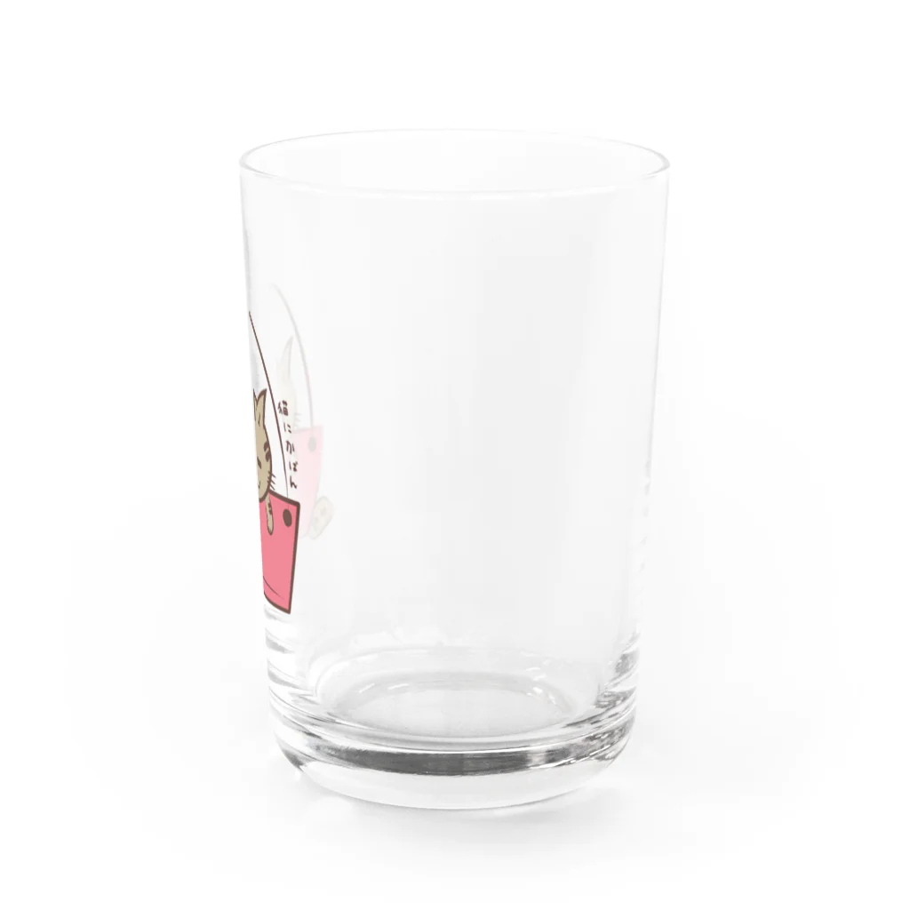 アート工房ほじゃひの猫にカバン Water Glass :right