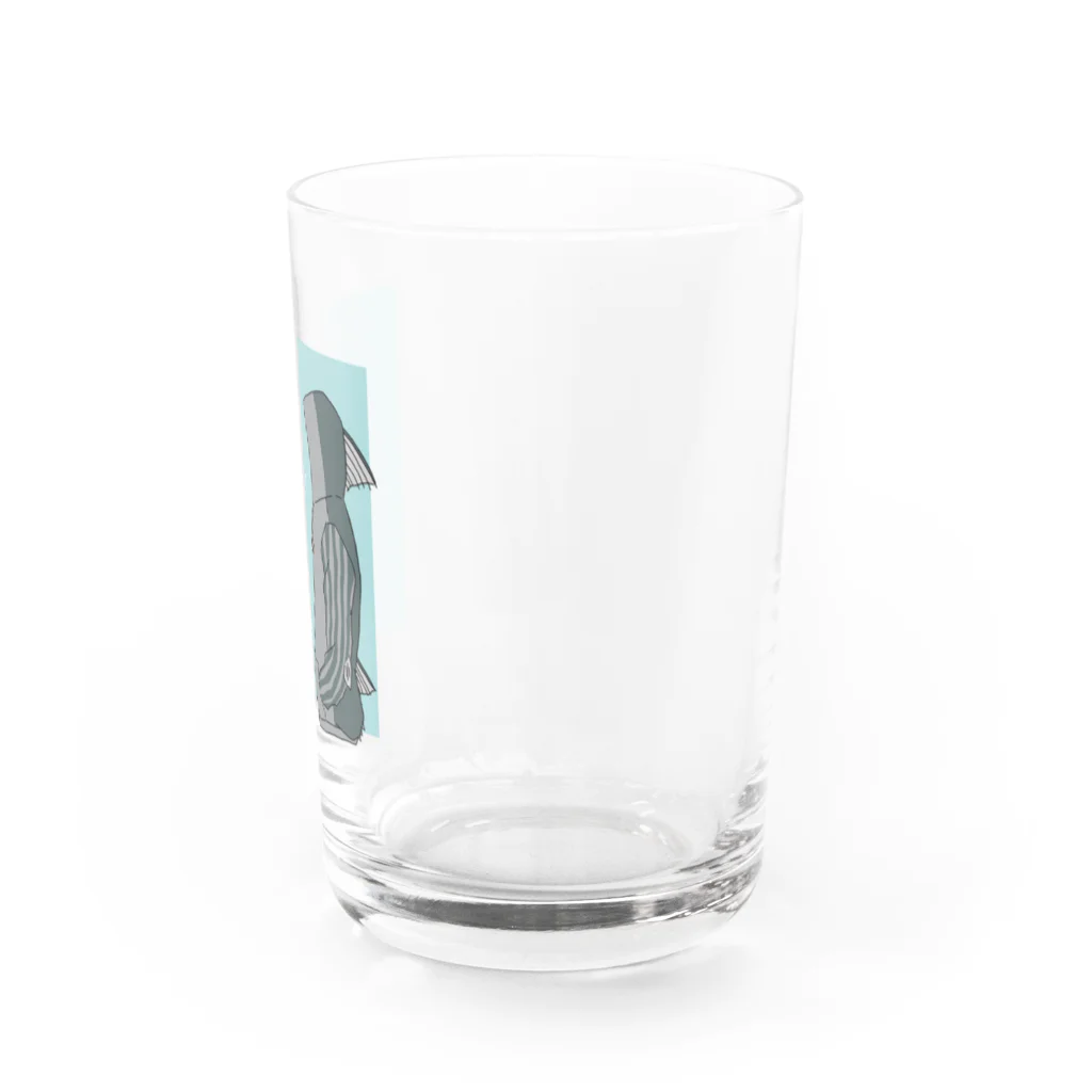 ぴーやまの鰹 Water Glass :right