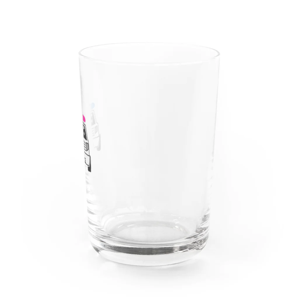 kyan-dog shopのパトカー Water Glass :right