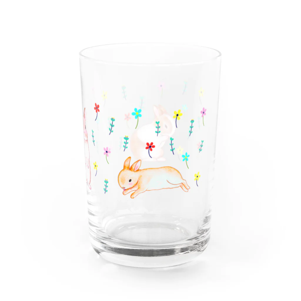 shocolyのうさうさライフ Water Glass :right