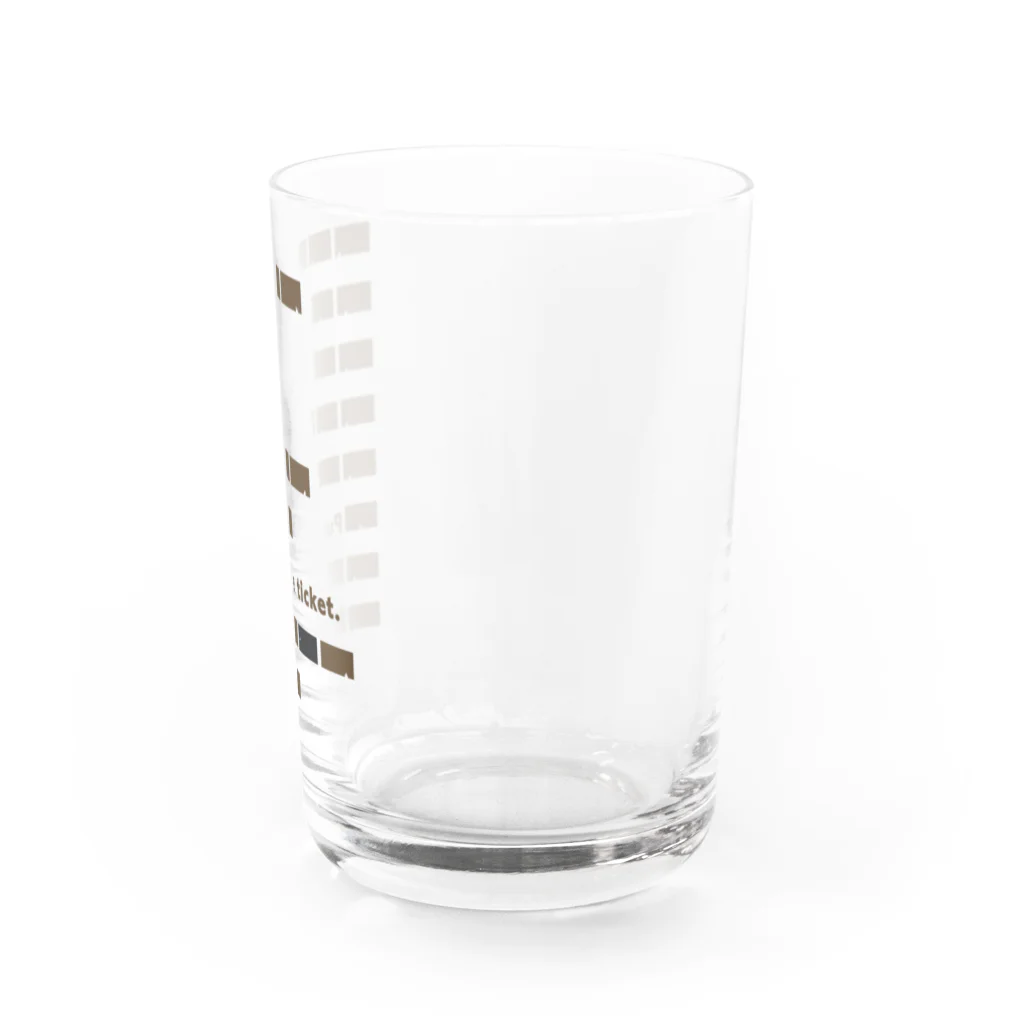 cosmicatiromの切符 Water Glass :right