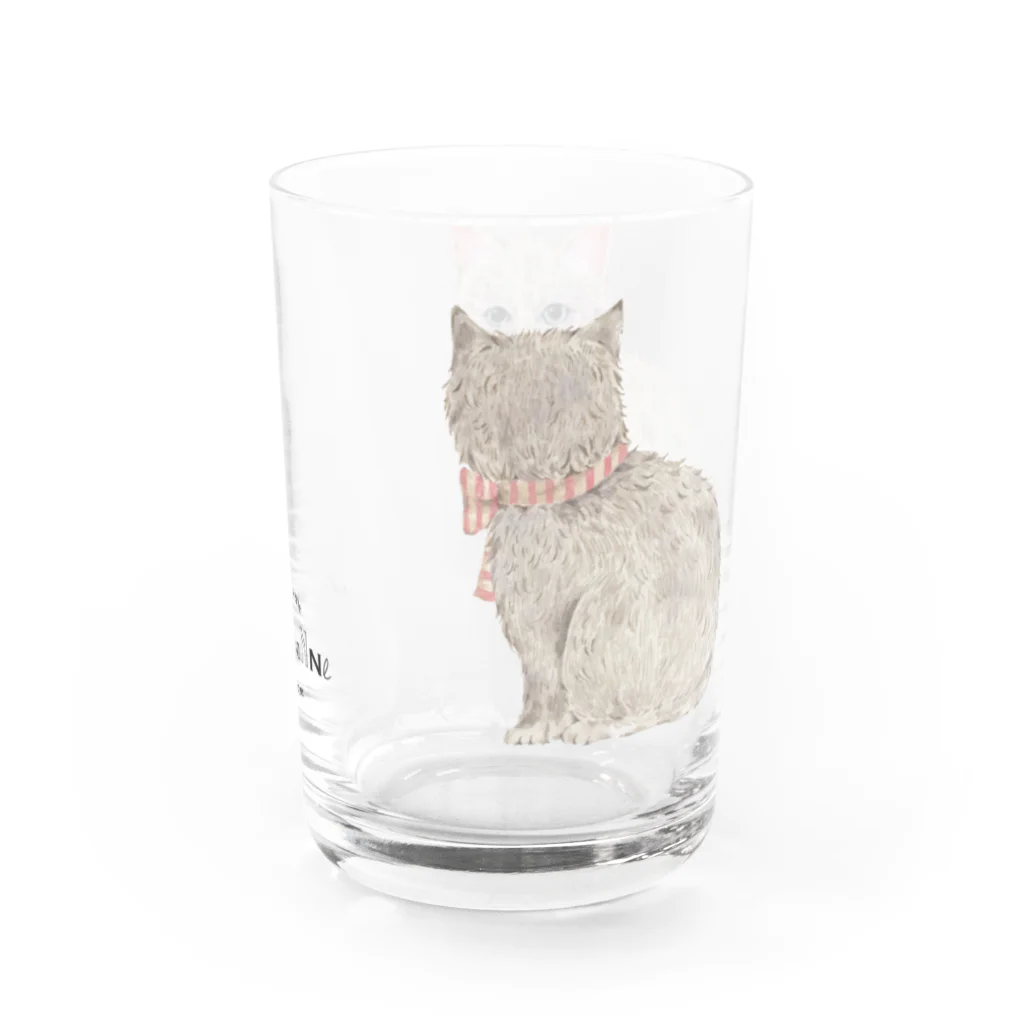 mignonne ミニョンヌのにゃんこグラス Water Glass :right