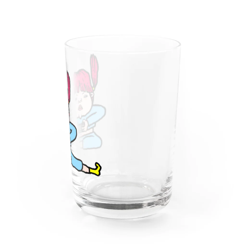 ぐるぐるおすしの外出自粛ゲーム熱中少女 Water Glass :right