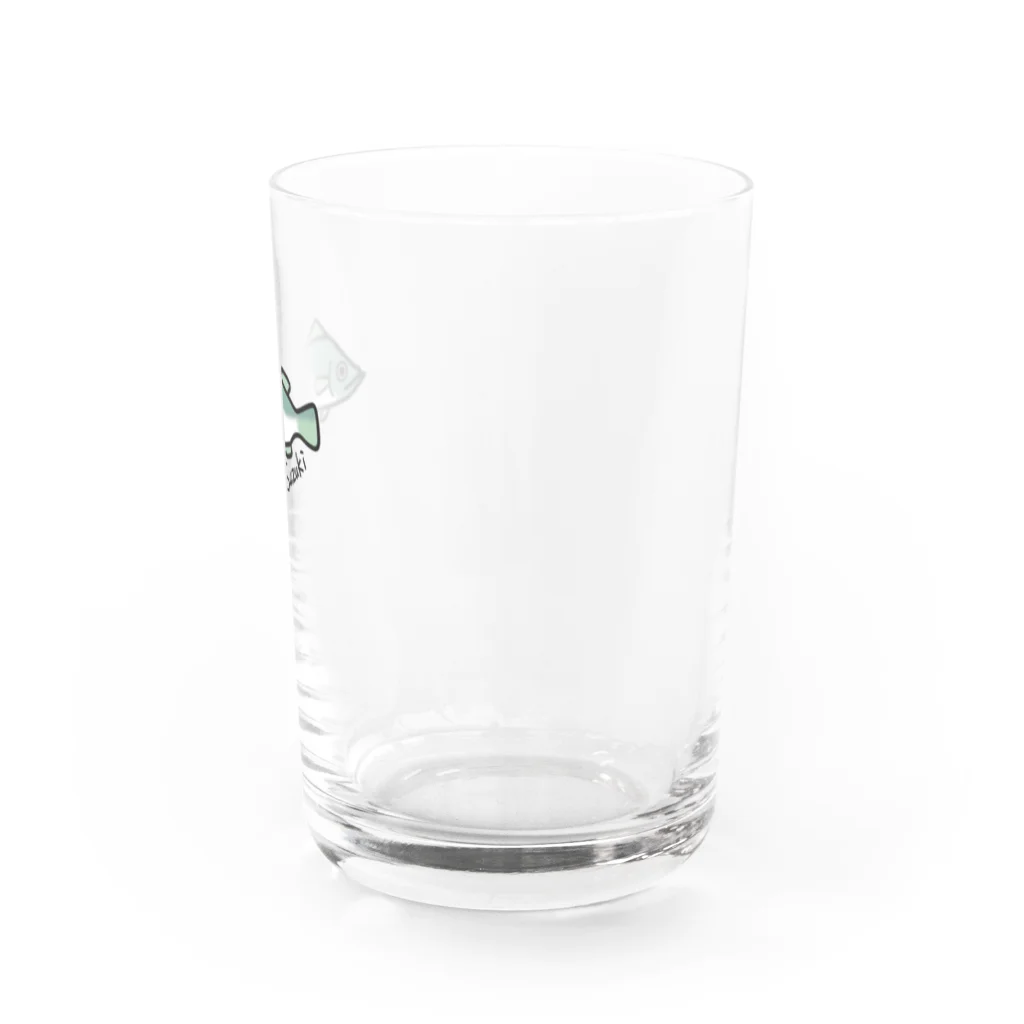 おさかなくんのシーバスくん Water Glass :right