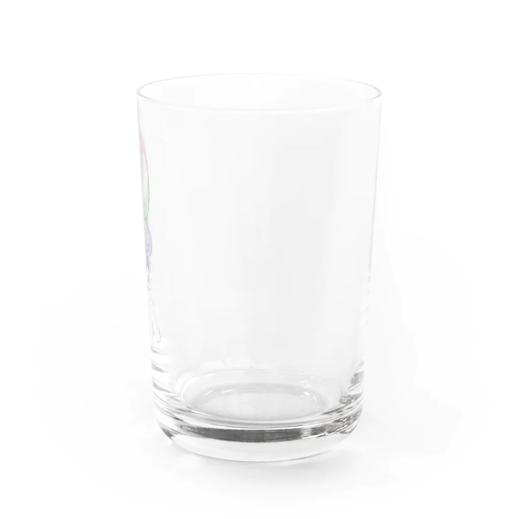 とことこのショップの伝わっちゃう人 透過版 Water Glass :right
