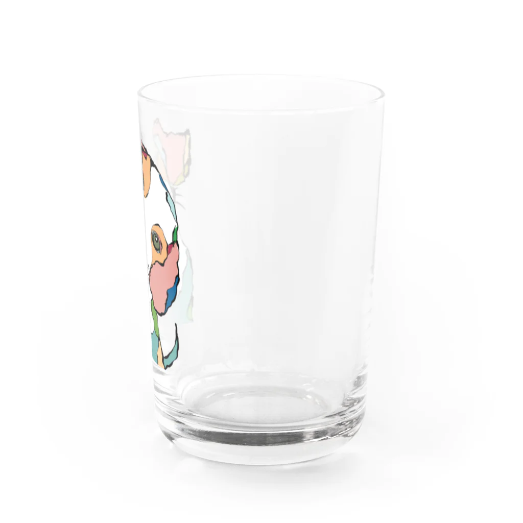 アトリエ 縷縷そらのダックスフンド（カラー） Water Glass :right