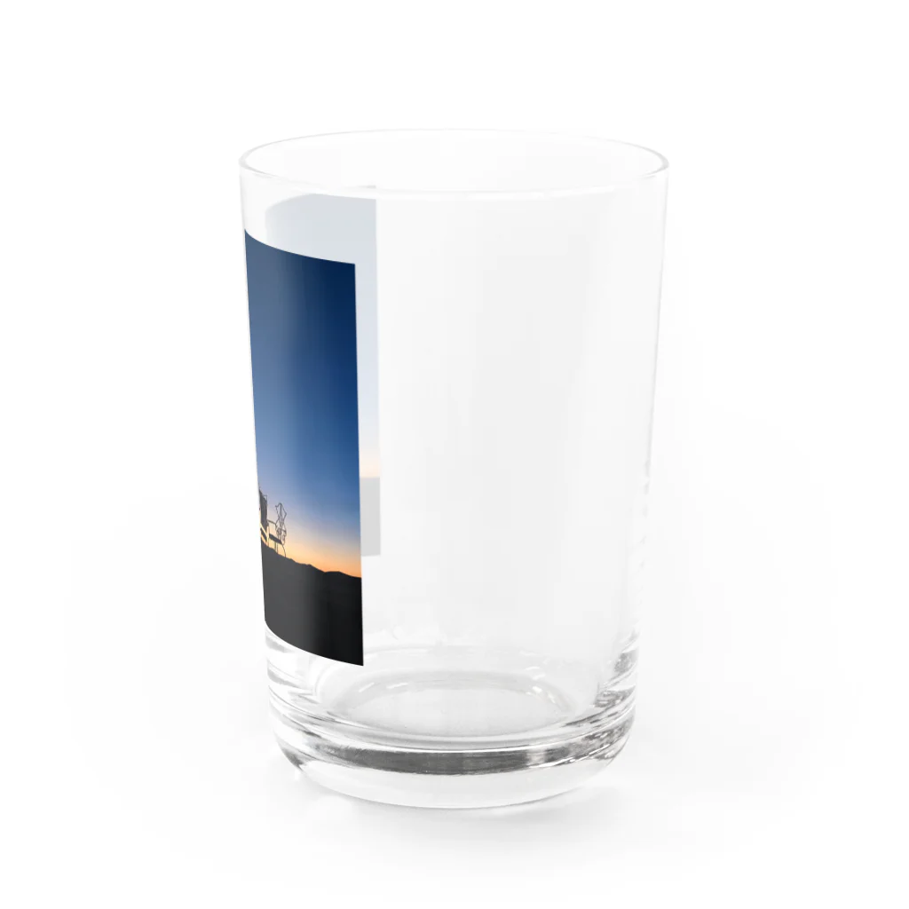 Today is a dayのサハラ砂漠の朝焼け Water Glass :right