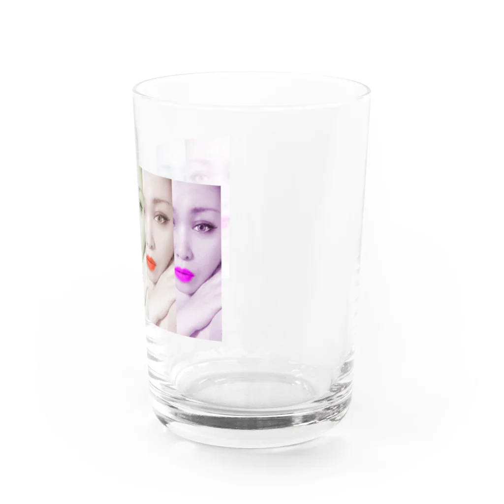 かみのちえのショップの5色女シリーズ Water Glass :right
