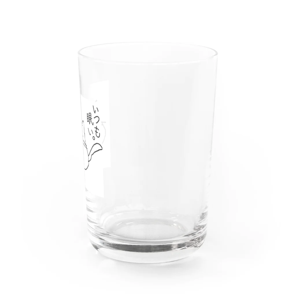 ゆるふわ本舗 こふれちっく。のゆるどろ猫 Water Glass :right