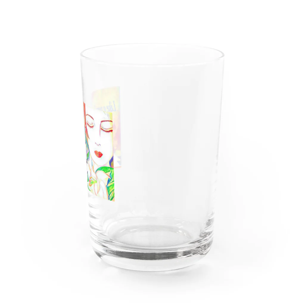 かみのちえのショップの純粋な花の様にシリーズ2 Water Glass :right