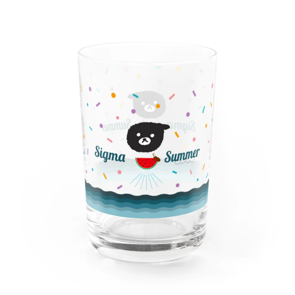 azu_sigmadesignのしぐまsummer Water Glass :right