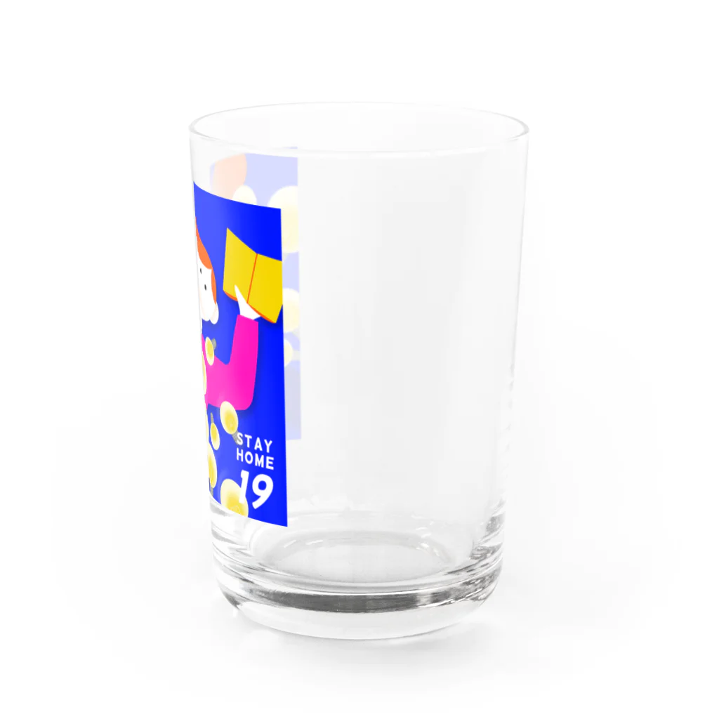 usamiayaの豆知識を蓄える Water Glass :right