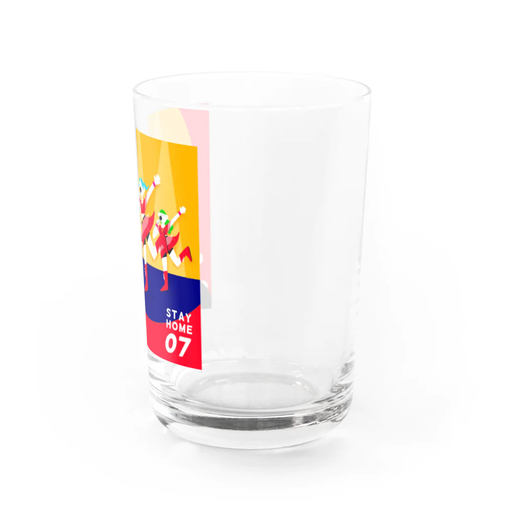 usamiayaのおうちで全力応援 Water Glass :right