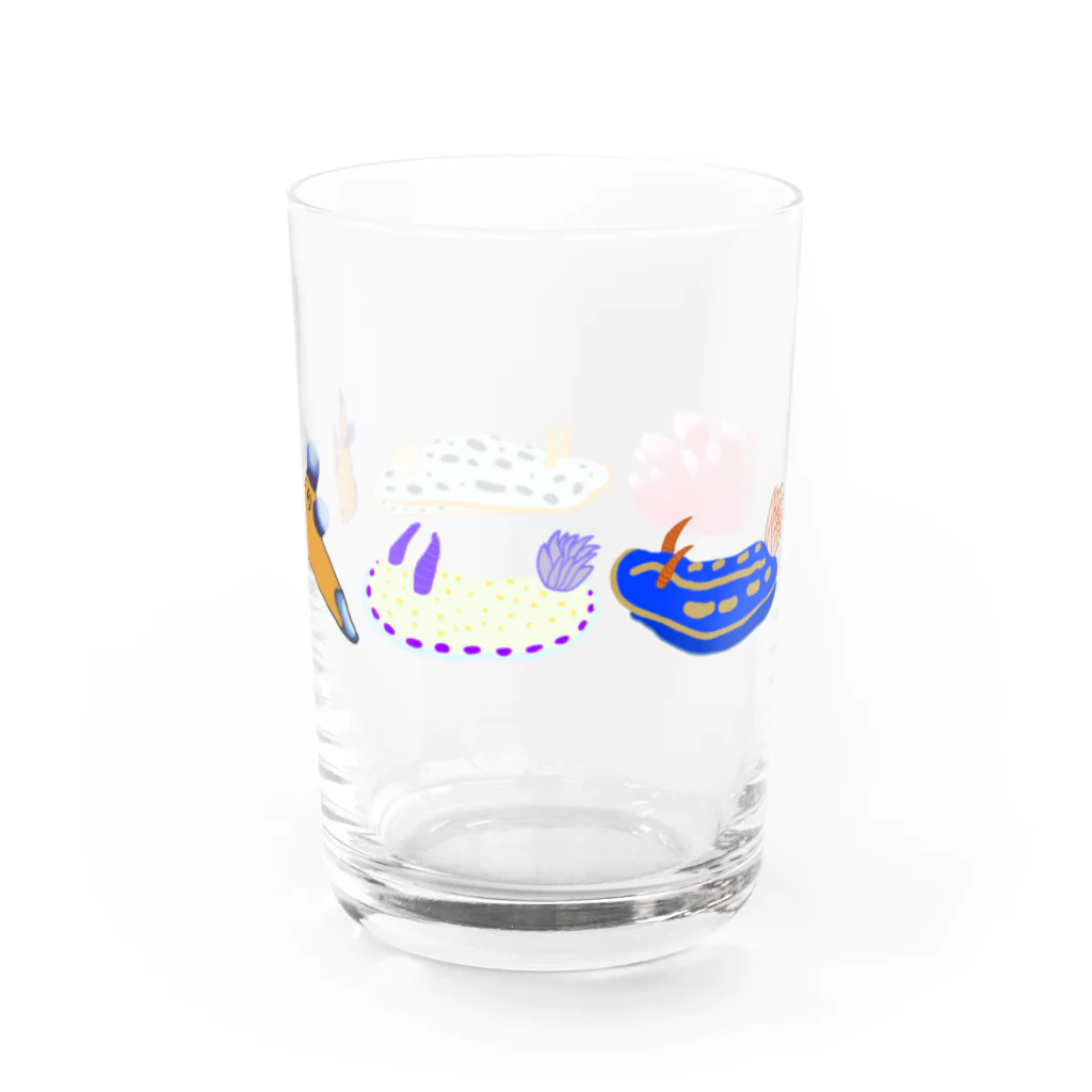 borboniusのウミウシ5種 Water Glass :right