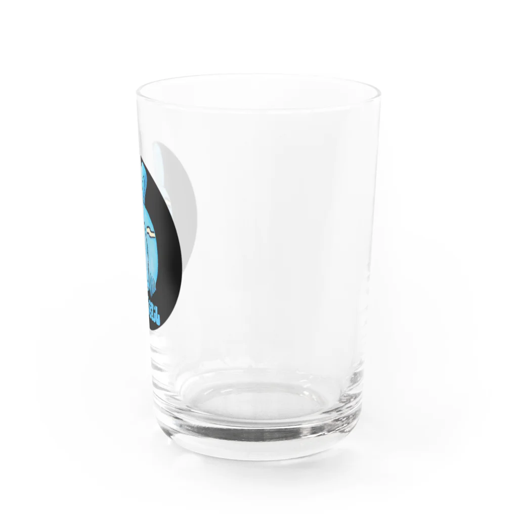 おつかれ帝国のバニーはなきむし（すかいぶるー） Water Glass :right