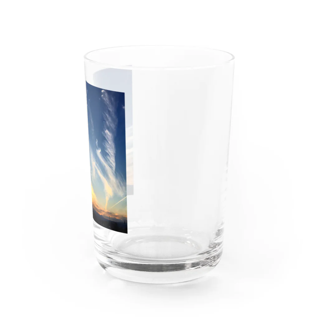 GOHANNDESUYOの夕焼け小焼け Water Glass :right