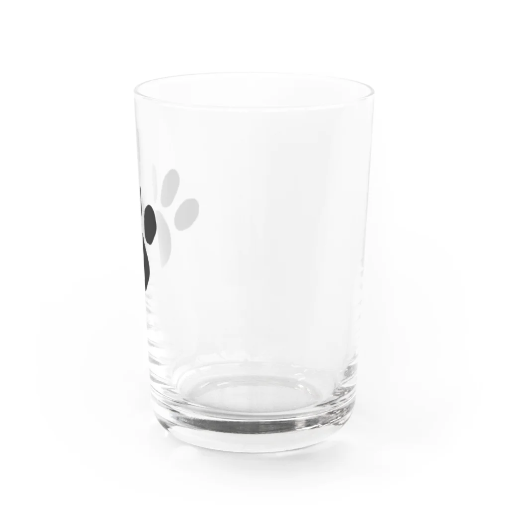 ほのぼののPaw Water Glass :right