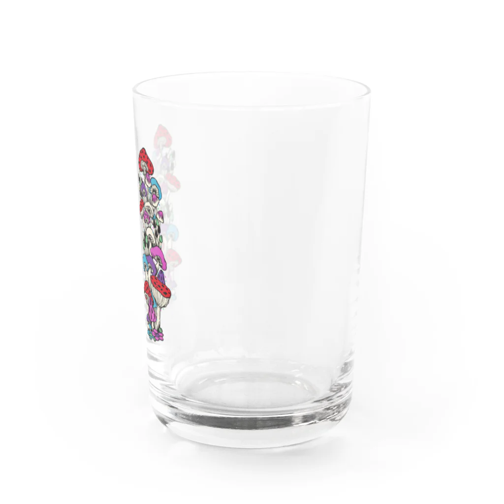 もち粉たまきのもち粉のきのこ Water Glass :right