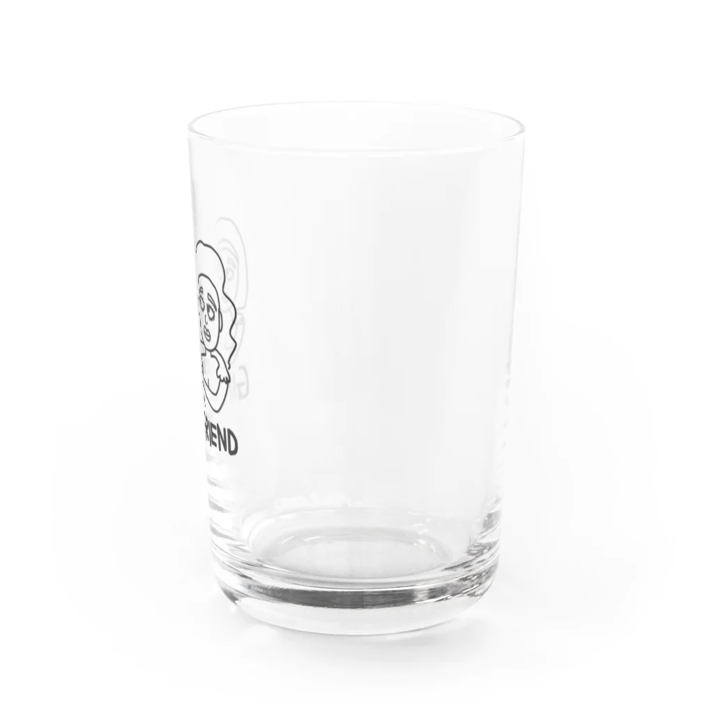 Pretzelのガールフレンド Water Glass :right