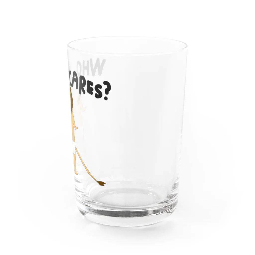 Pretzelのライオンくん Water Glass :right