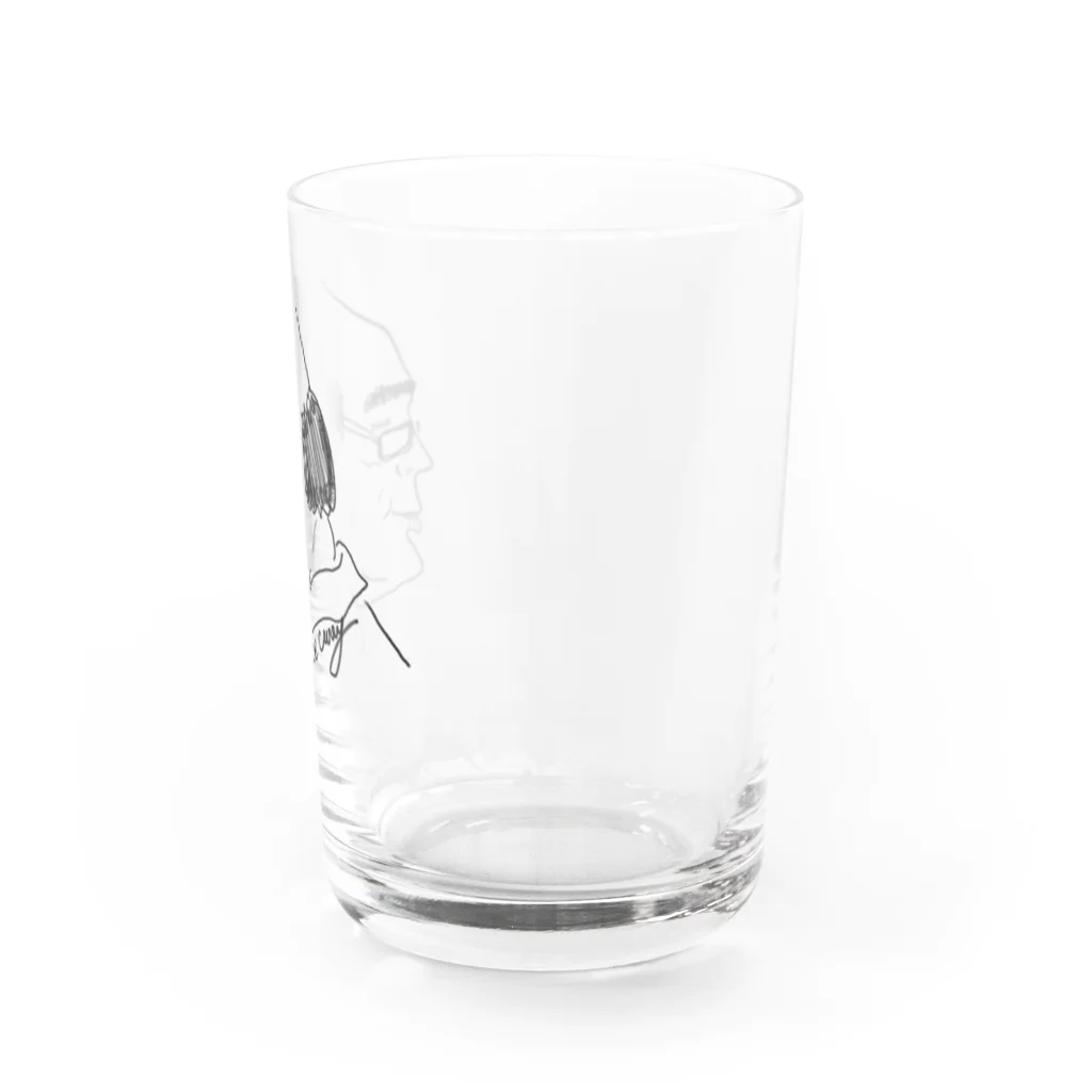 ホアシカレークラブの富士さん Water Glass :right