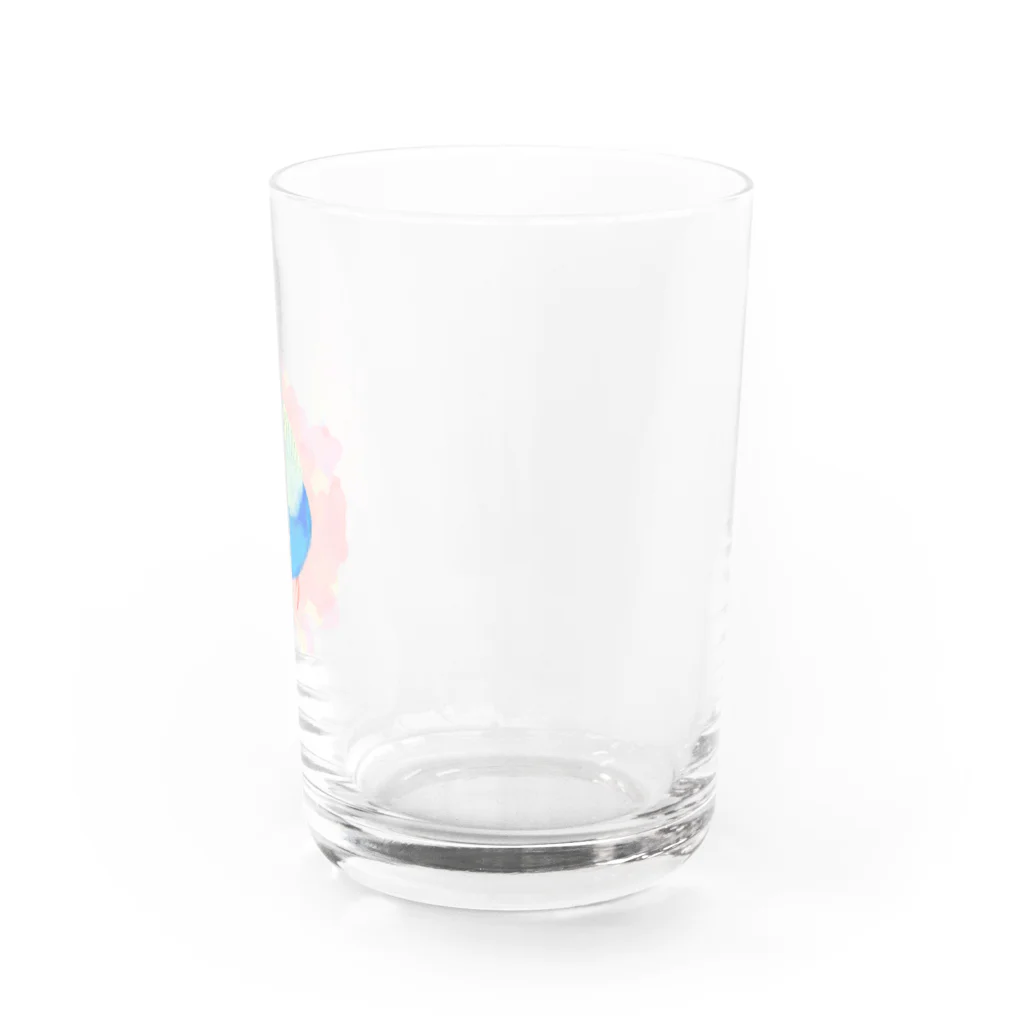 まめるりはことりのまるまるセキセイインコ【まめるりはことり】 Water Glass :right