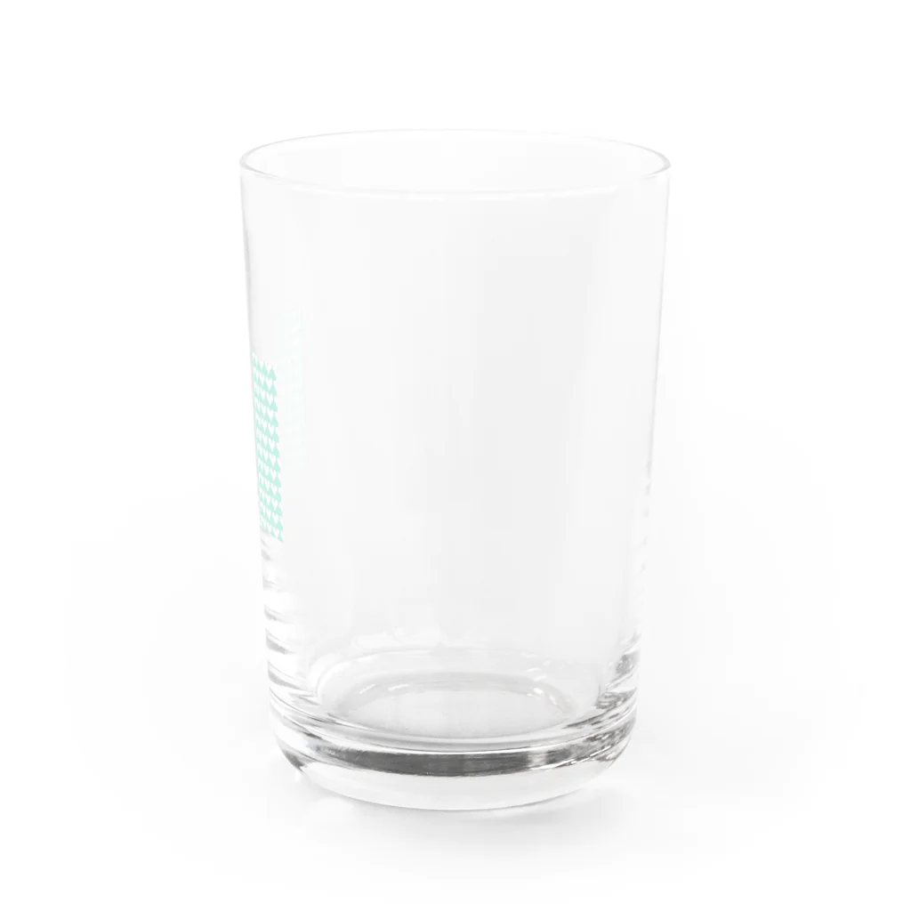 N design laboratoryのドットハート・緑 Water Glass :right