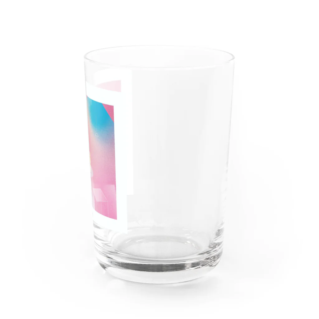 MOCHIDAの真夜中のホットケーキ Water Glass :right