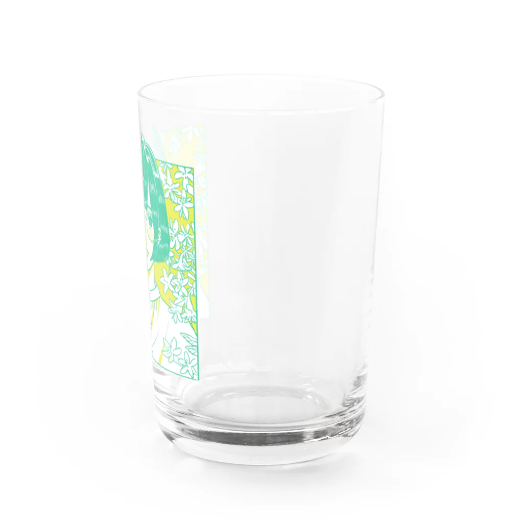HAGU HOSHINO COLLABORATION STOREの【若】HAGU HOSHINO Glass グラス右面