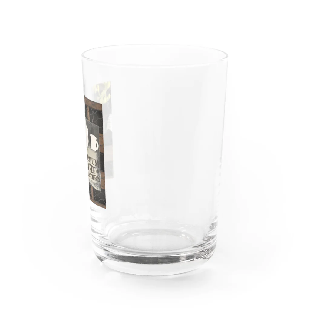 full  of funのカフェ風クリップボード（ブラック） Water Glass :right