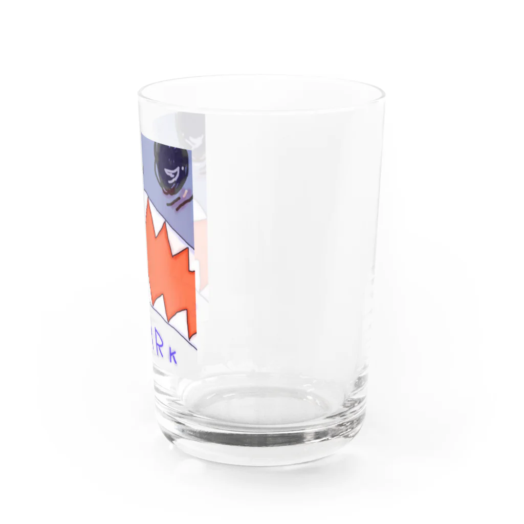 月兎亭のSHARK Water Glass :right