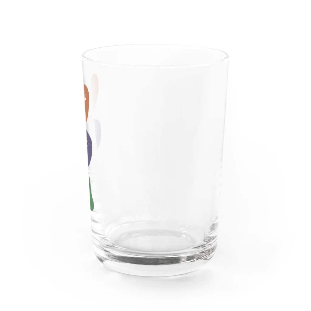 袴田章子／Shoko Hakamadaのあいさつ3人 Water Glass :right