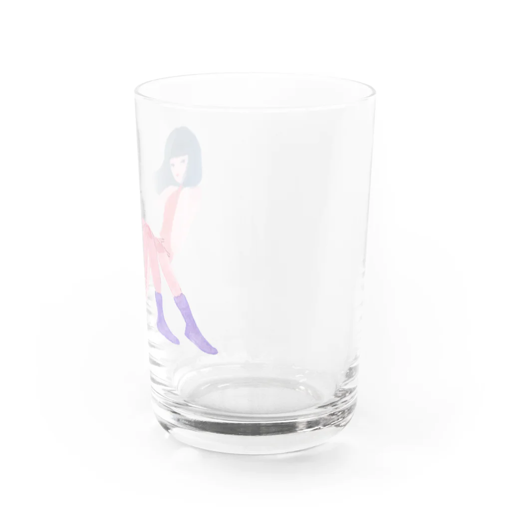 itohidemi.shopのスペースガール Water Glass :right