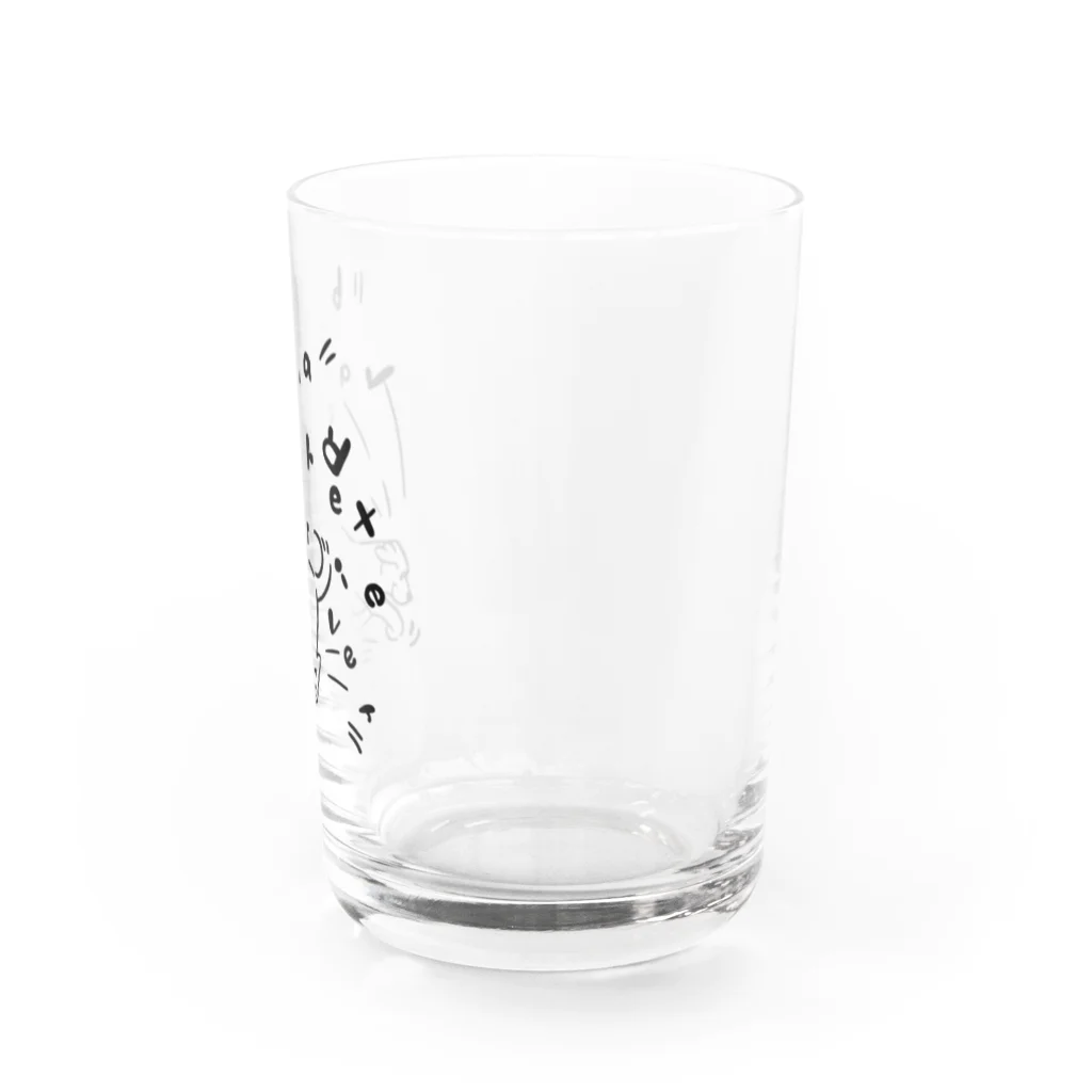 コハルビヨリ/イラスト・似顔絵の穴ほりlab グラス右面