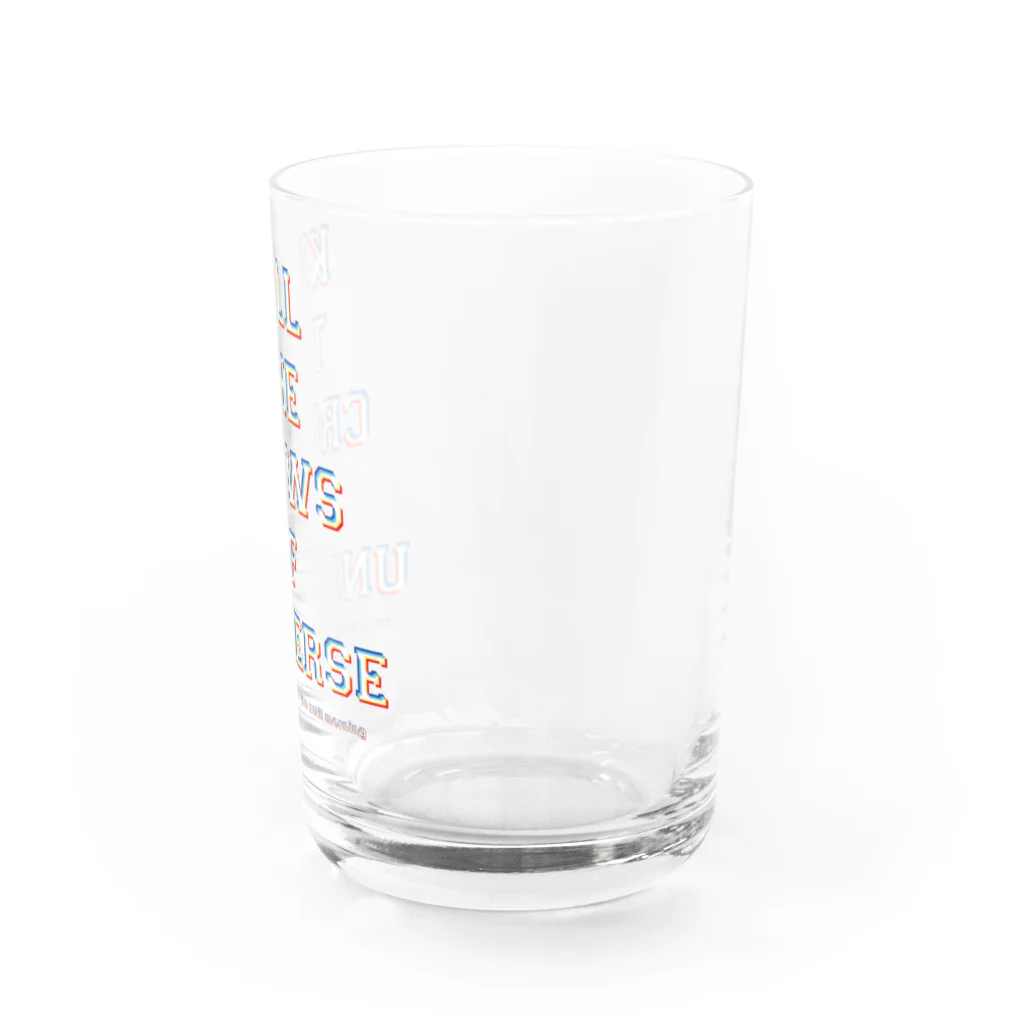 shoppのKILL the CROWS of UNIVERSE Water Glass :right