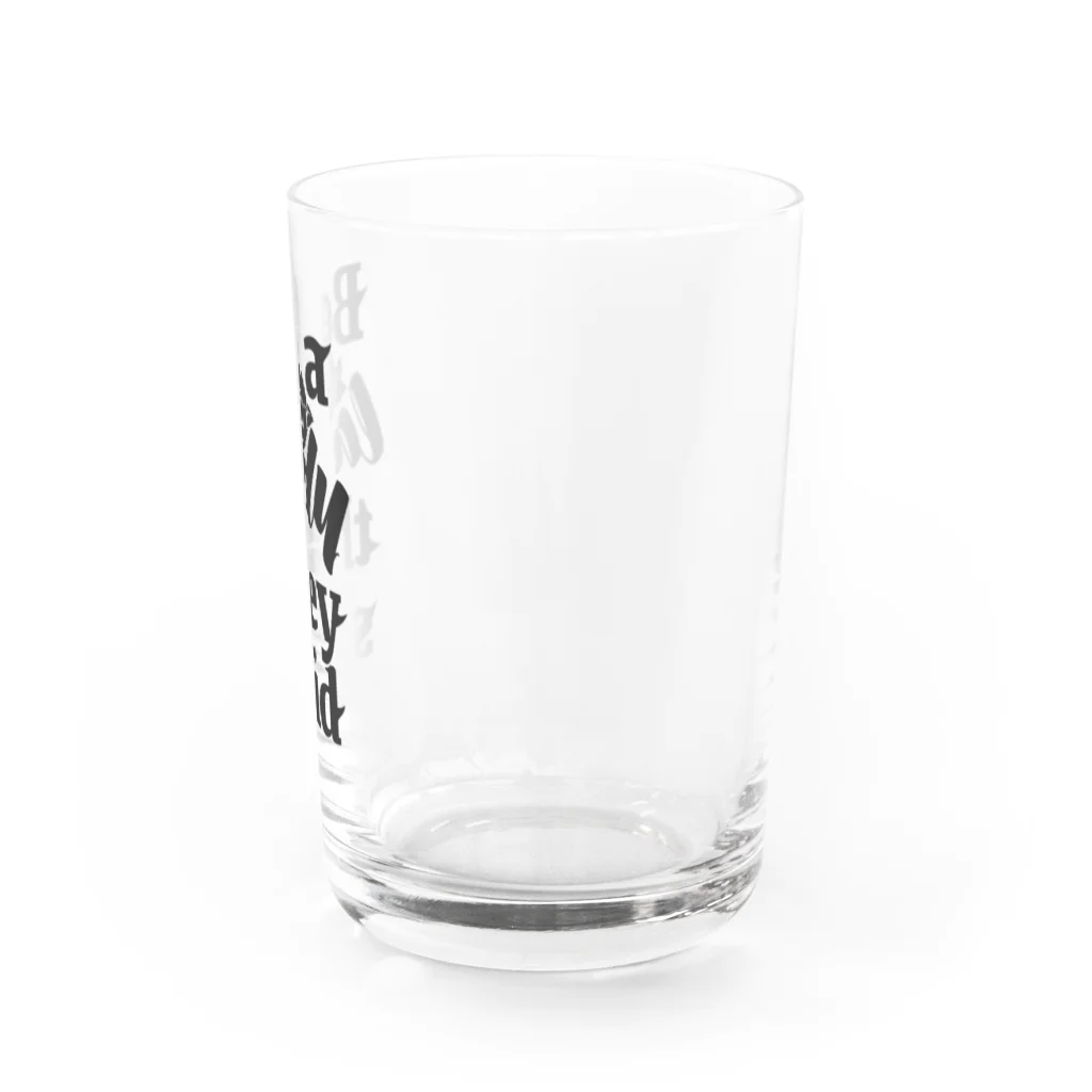 NOBODY754のBe A Lady They Said (Black) Water Glass :right