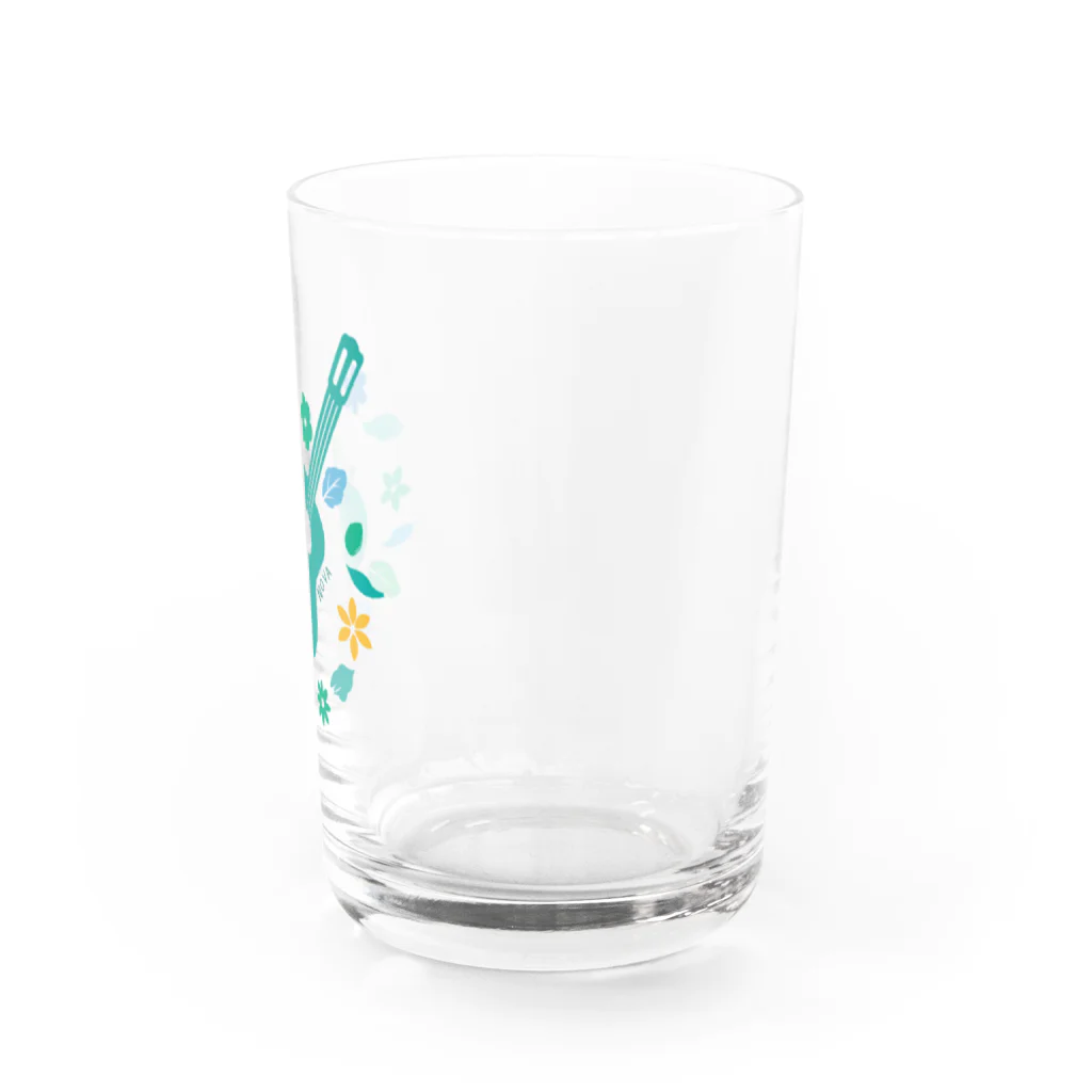 Karen's shopのflower guitarグラス Water Glass :right