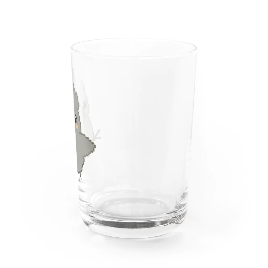 ソケットれんちの烏骨鶏ドット（歩行スタイル） Water Glass :right