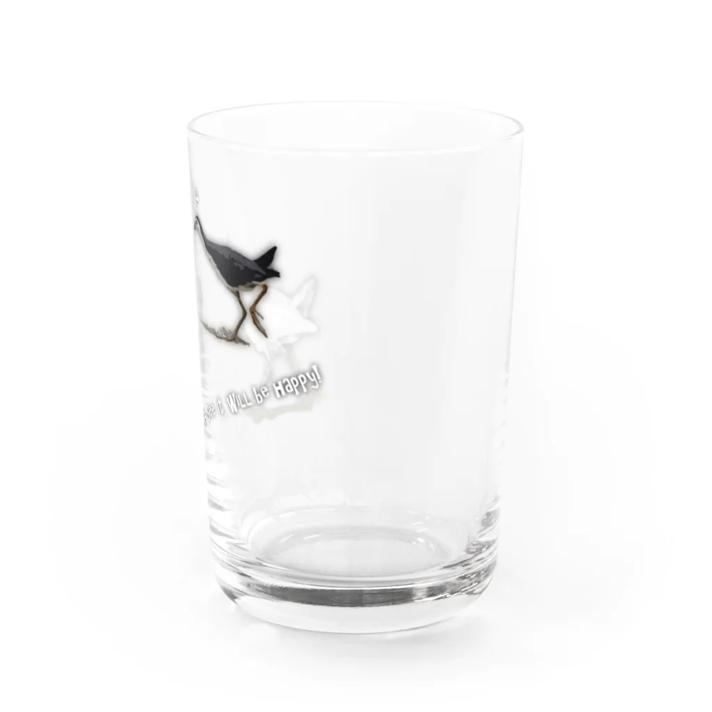 南ぬ楽園「ぱいぬらくえん」の幸せの「白いシロハラクイナ」？ Water Glass :right
