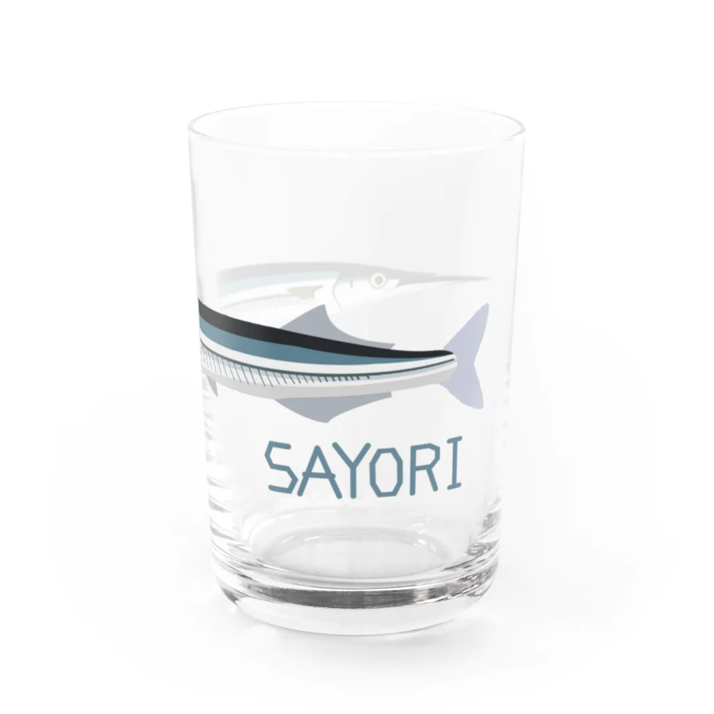 ヤストリのサヨリ Water Glass :right