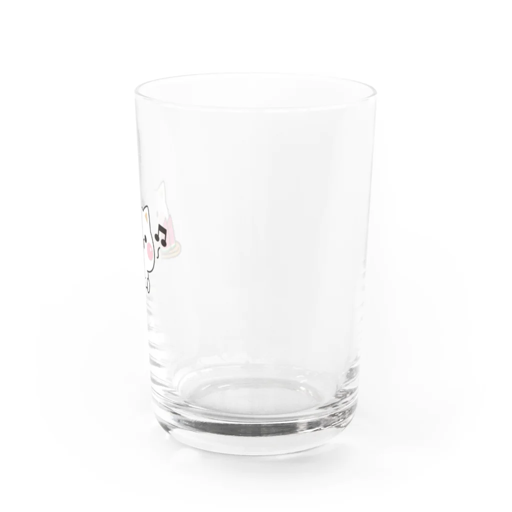 DECORの気づかいのできるネコ　スイカver. Water Glass :right