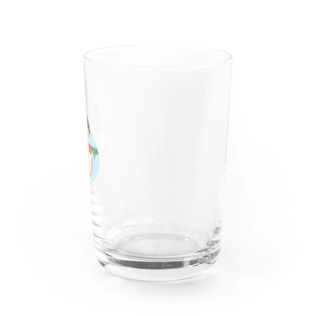 山田オートミールのモーニング Water Glass :right