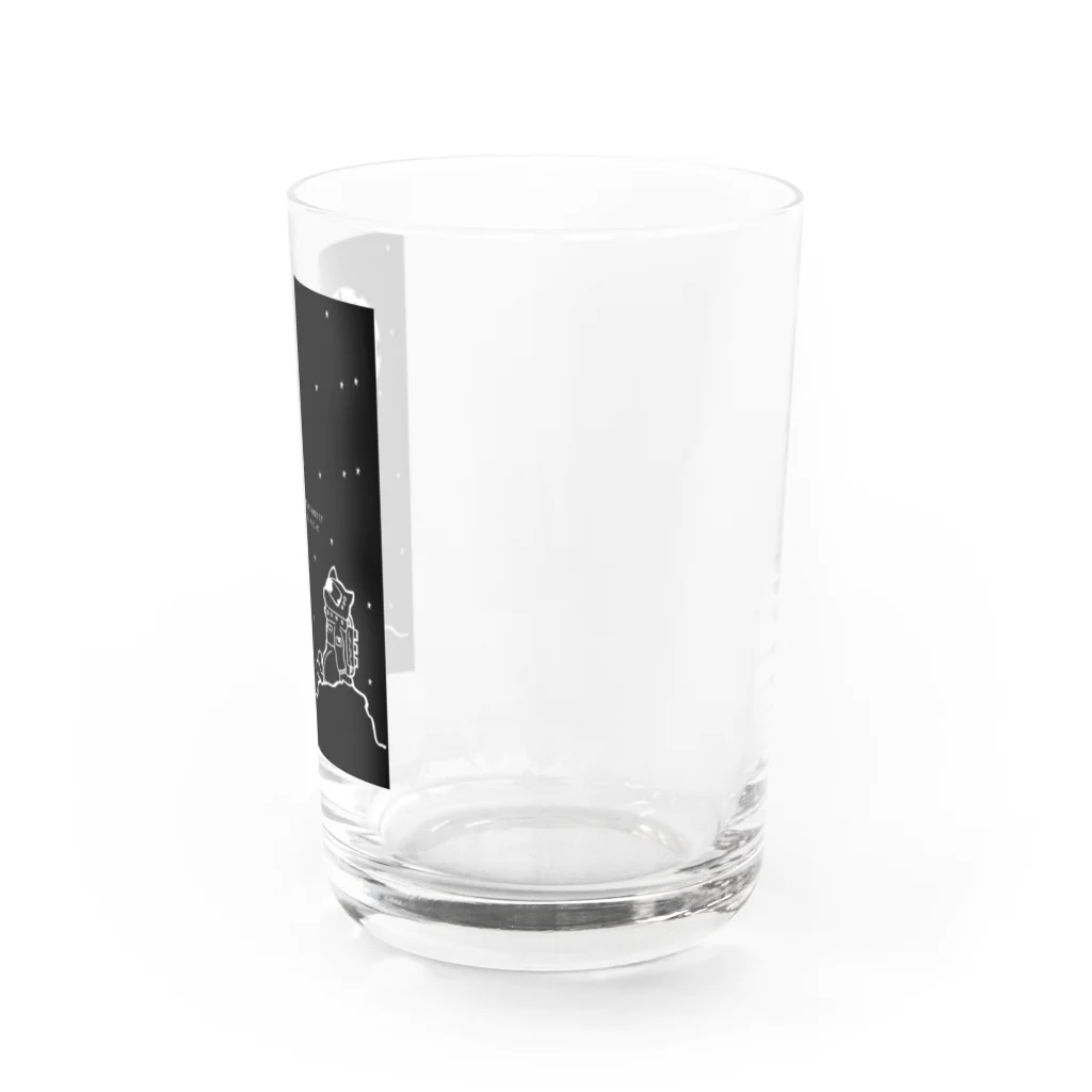 art_Akira_NandAの宇宙猫(ソラネコ) Water Glass :right