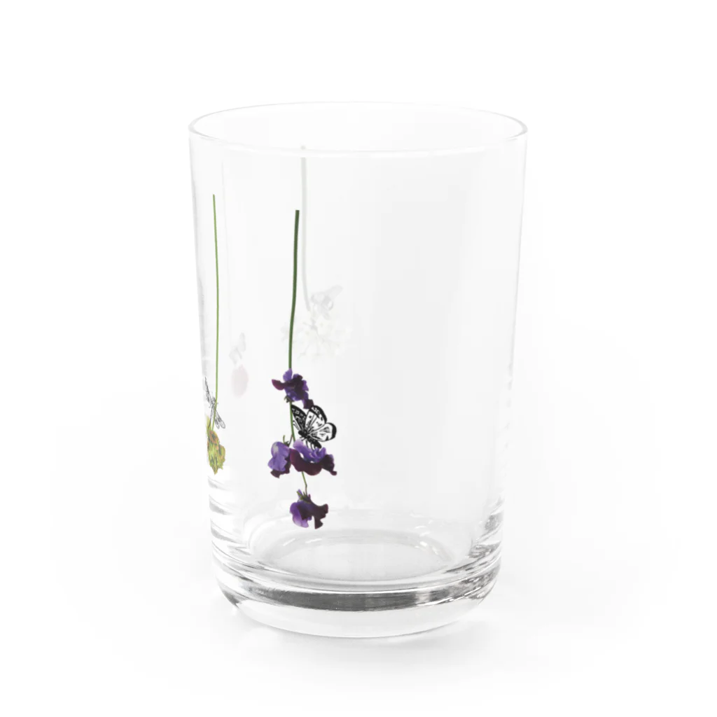 tottoの花と虫 Water Glass :right